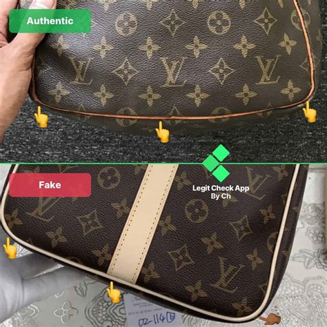 louis fake|Real vs Fake Louis Vuitton Bags .